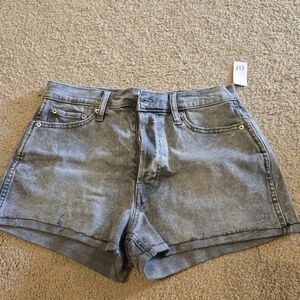 GAP Women's Washed Grey Denim Shorts